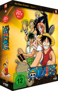 Cover: DVD-Anime One Piece Season 1.1 + 1.2 (jeweils 6 DVDs)