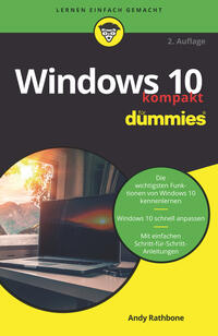 Cover: Andy Rathbone Windows 10 kompakt für Dummies