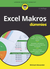 Cover: Michael Alexander Excel Makros für Dummies