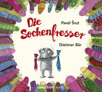 Cover: Pavel Srut und Dietmar Bär (Erzähler) Die Sockenfresser 