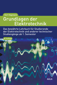 Cover: Gert Hagmann Grundlagen der Elektrotechnik
